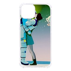 Astronaut Cat Retro Cute Alien Iphone 13 Tpu Uv Print Case by Bedest