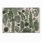 Plants Leaves Boho Botany Foliage Postcard 4 x 6  (Pkg of 10) Front