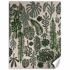 Plants Leaves Boho Botany Foliage Canvas 12  X 16  by Bedest