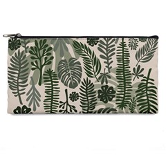 Plants Leaves Boho Botany Foliage Pencil Case by Bedest