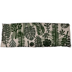 Plants Leaves Boho Botany Foliage Body Pillow Case (dakimakura) by Bedest