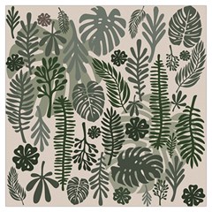 Plants Leaves Boho Botany Foliage Lightweight Scarf 