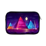 Egyptian Pyramids Night Landscape Cartoon Apple iPad Mini Zipper Cases Front