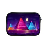 Egyptian Pyramids Night Landscape Cartoon Apple MacBook Pro 15  Zipper Case Front