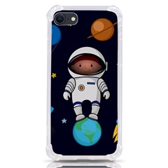 Boy Spaceman Space Rocket Ufo Planets Stars Iphone Se by Ndabl3x