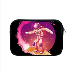 Astronaut Spacesuit Standing Surfboard Surfing Milky Way Stars Apple Macbook Pro 15  Zipper Case by Ndabl3x