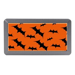 Halloween Card With Bats Flying Pattern Memory Card Reader (mini) by Hannah976