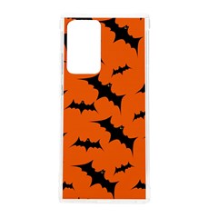 Halloween Card With Bats Flying Pattern Samsung Galaxy Note 20 Ultra Tpu Uv Case by Hannah976