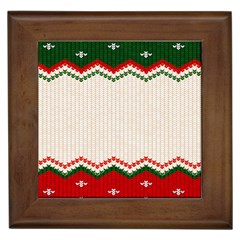 Merry Christmas Happy New Year Framed Tile by artworkshop