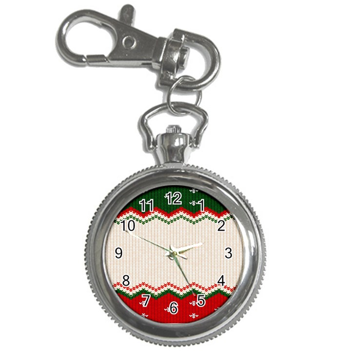 Merry Christmas Happy New Year Key Chain Watches