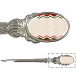 Merry Christmas Happy New Year Letter Opener Front