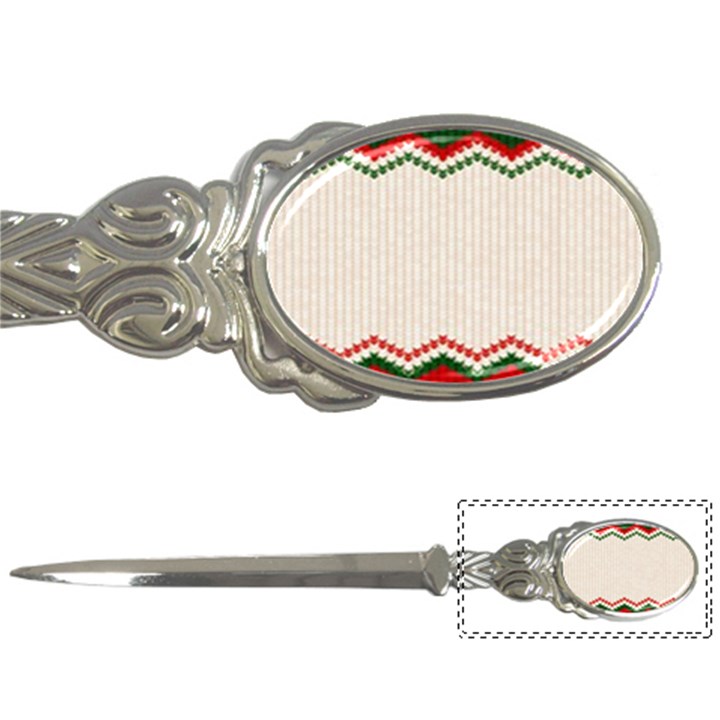 Merry Christmas Happy New Year Letter Opener