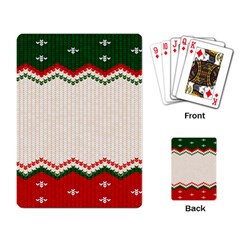 Merry Christmas Happy New Year Playing Cards Single Design (rectangle) by artworkshop