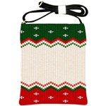 Merry Christmas Happy New Year Shoulder Sling Bag Front