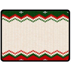 Merry Christmas Happy New Year Fleece Blanket (large) by artworkshop