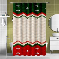 Merry Christmas Happy New Year Shower Curtain 48  X 72  (small)  by artworkshop