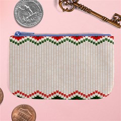 Merry Christmas Happy New Year Large Coin Purse by artworkshop