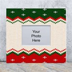 Merry Christmas Happy New Year White Wall Photo Frame 5  x 7  Front