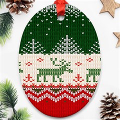 Merry Christmas Ugly Ornament (oval) by artworkshop