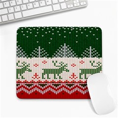 Merry Christmas Ugly Large Mousepad by artworkshop