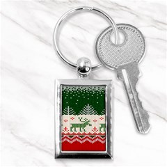 Merry Christmas Ugly Key Chain (rectangle) by artworkshop