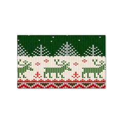 Merry Christmas Ugly Sticker (rectangular) by artworkshop