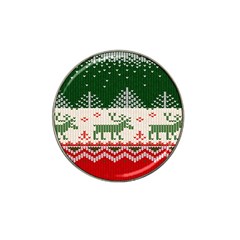 Merry Christmas Ugly Hat Clip Ball Marker by artworkshop