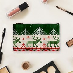 Merry Christmas Ugly Cosmetic Bag (small) by artworkshop