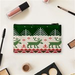 Merry Christmas Ugly Cosmetic Bag (Small) Back