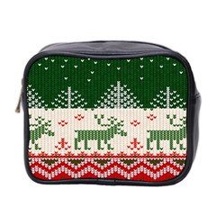 Merry Christmas Ugly Mini Toiletries Bag (two Sides) by artworkshop