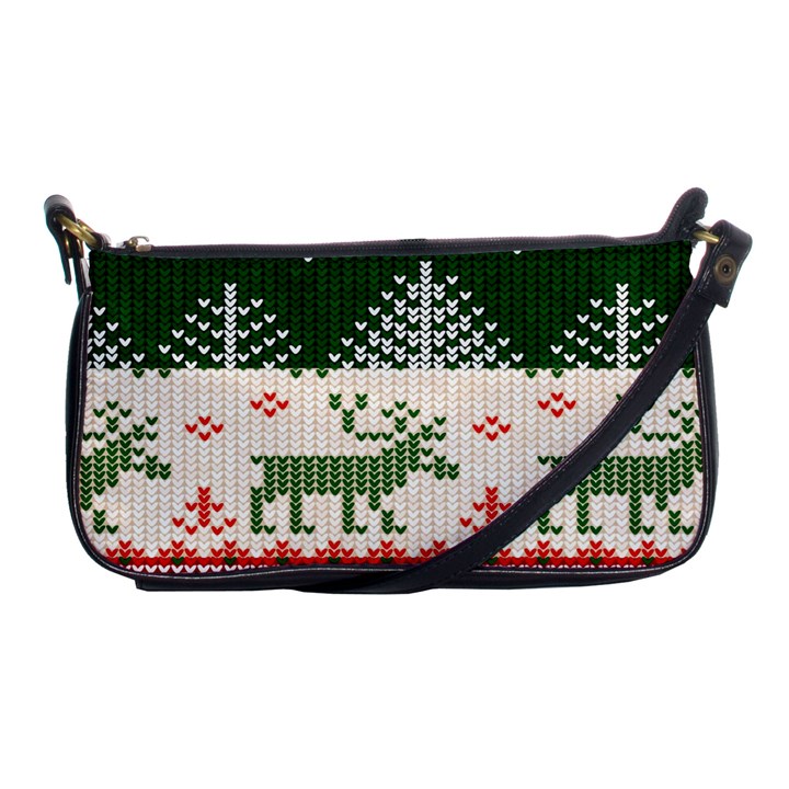 Merry Christmas Ugly Shoulder Clutch Bag