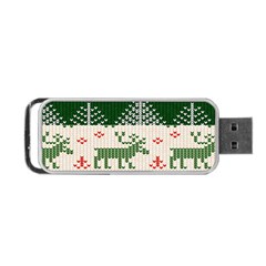 Merry Christmas Ugly Portable Usb Flash (one Side) by artworkshop