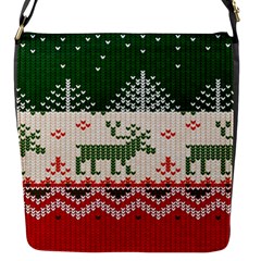 Merry Christmas Ugly Flap Closure Messenger Bag (s) by artworkshop