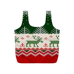 Merry Christmas Ugly Full Print Recycle Bag (s) by artworkshop