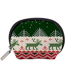 Merry Christmas Ugly Accessory Pouch (small) by artworkshop