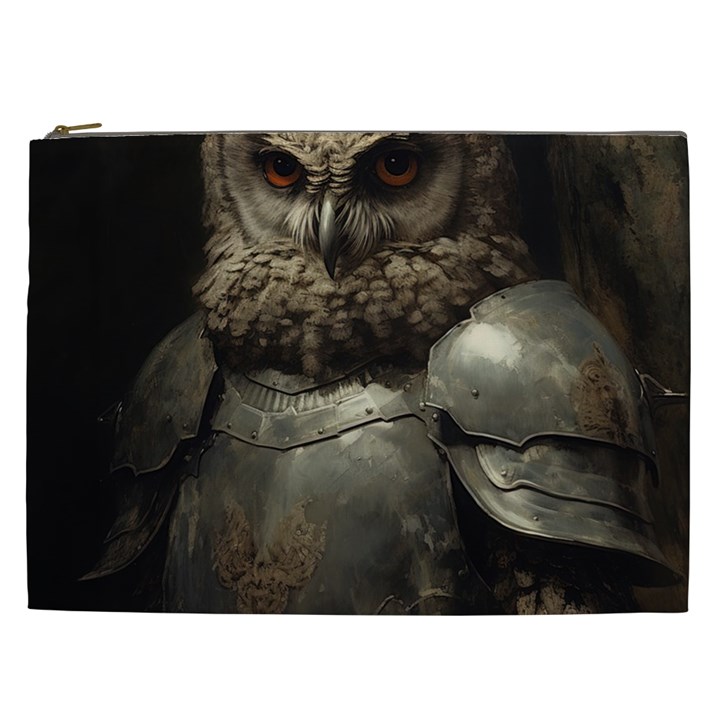 Owl Knight Cosmetic Bag (XXL)