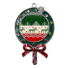  Metal X mas Lollipop With Crystal Ornament by artworkshop