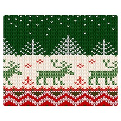 Merry Christmas Ugly Premium Plush Fleece Blanket (medium) by artworkshop