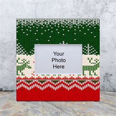 Merry Christmas Ugly White Box Photo Frame 4  X 6  by artworkshop