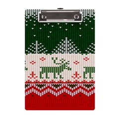 Merry Christmas Ugly A5 Acrylic Clipboard