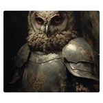 Owl Knight Premium Plush Fleece Blanket (Small) 50 x40  Blanket Front