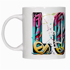 Graffiti Love White Mug by essentialimage