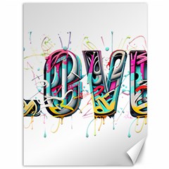 Graffiti Love Canvas 36  X 48  by essentialimage