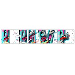 Graffiti Love Large Premium Plush Fleece Scarf 