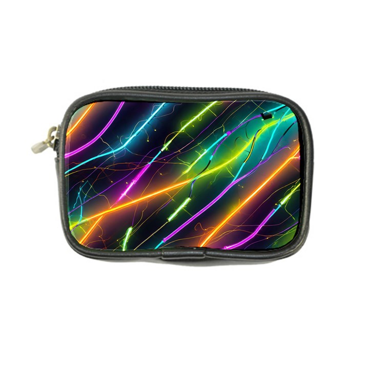 Vibrant Neon Dreams Coin Purse