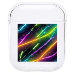 Vibrant Neon Dreams Hard Pc Airpods 1/2 Case by essentialimage