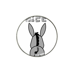 Donkey Ass Funny Nice Cute Floppy Hat Clip Ball Marker by Sarkoni