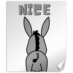 Donkey Ass Funny Nice Cute Floppy Canvas 20  X 24  by Sarkoni