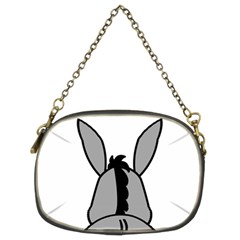 Donkey Ass Funny Nice Cute Floppy Chain Purse (two Sides) by Sarkoni