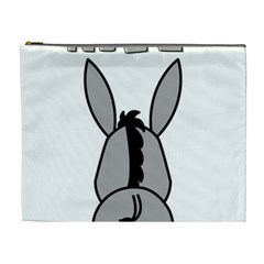 Donkey Ass Funny Nice Cute Floppy Cosmetic Bag (xl) by Sarkoni